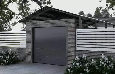 Секционные ворота под навес серии Trend Секционные ворота под навес серии Trend